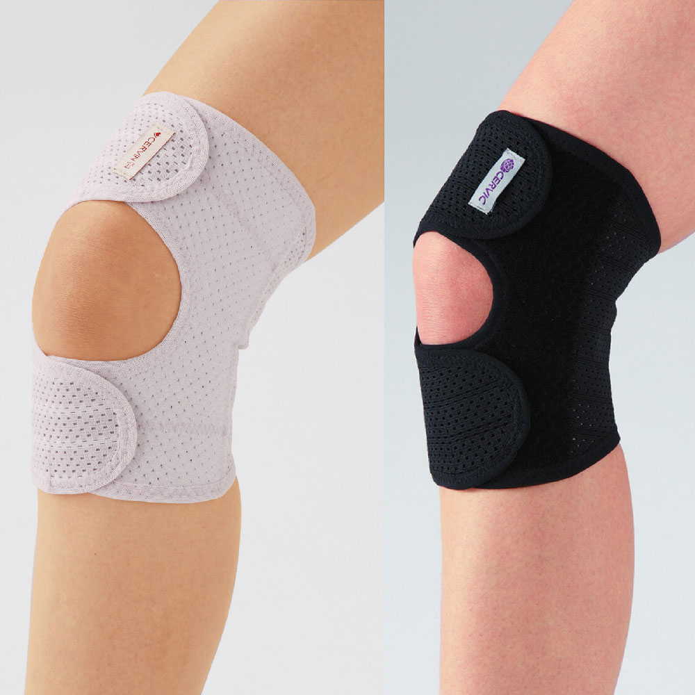 日本製【CERVIN】速乾彈力包覆護膝, , large