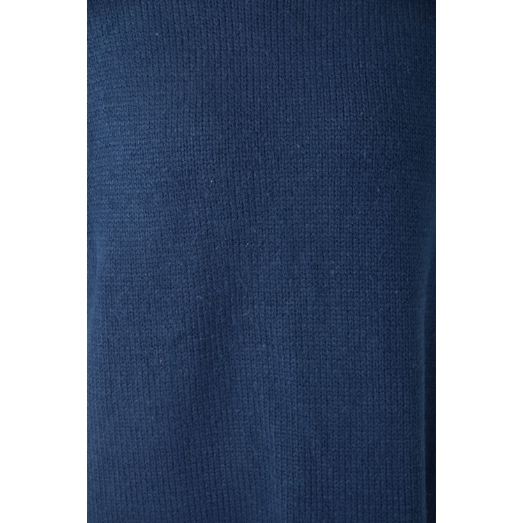 (XL) meier q質感針織藍色長袖上衣二手衣, , large