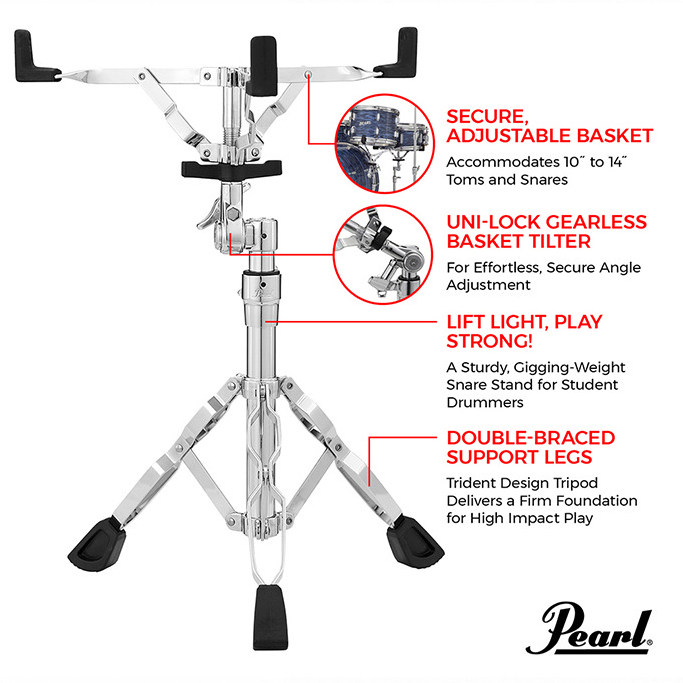 Pearl S-830 小鼓架【敦煌樂器】, , large