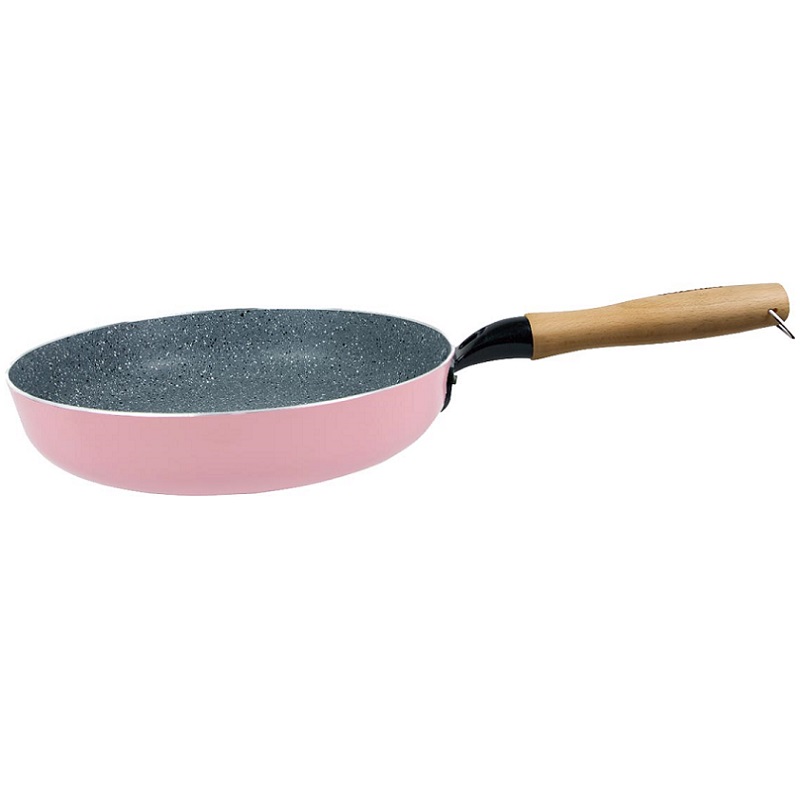 花崗岩紋平煎鍋, 粉紅色, large
