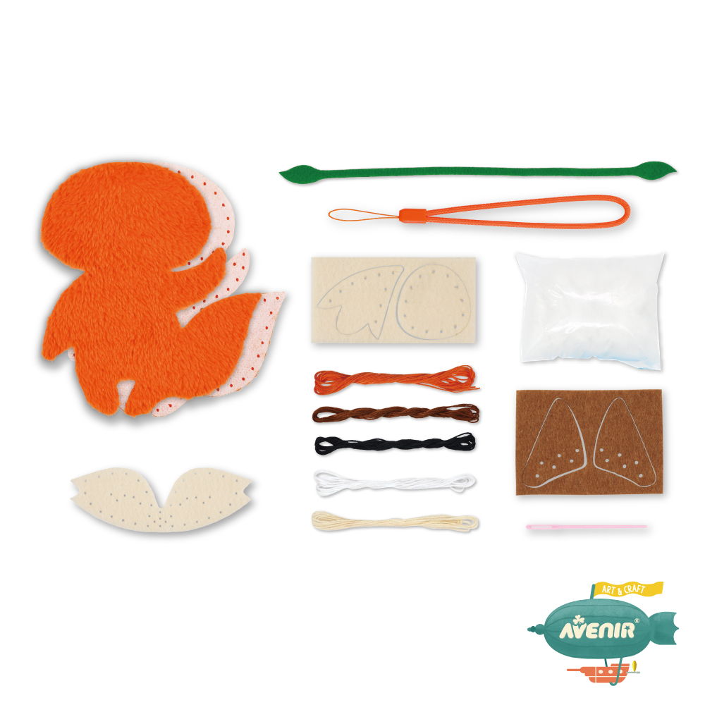 DIY Sewing Kit - Fox, , large