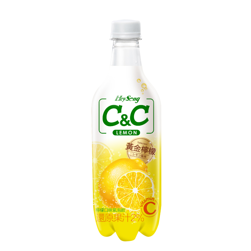 黑松CC檸檬氣泡飲PET 500ml, , large