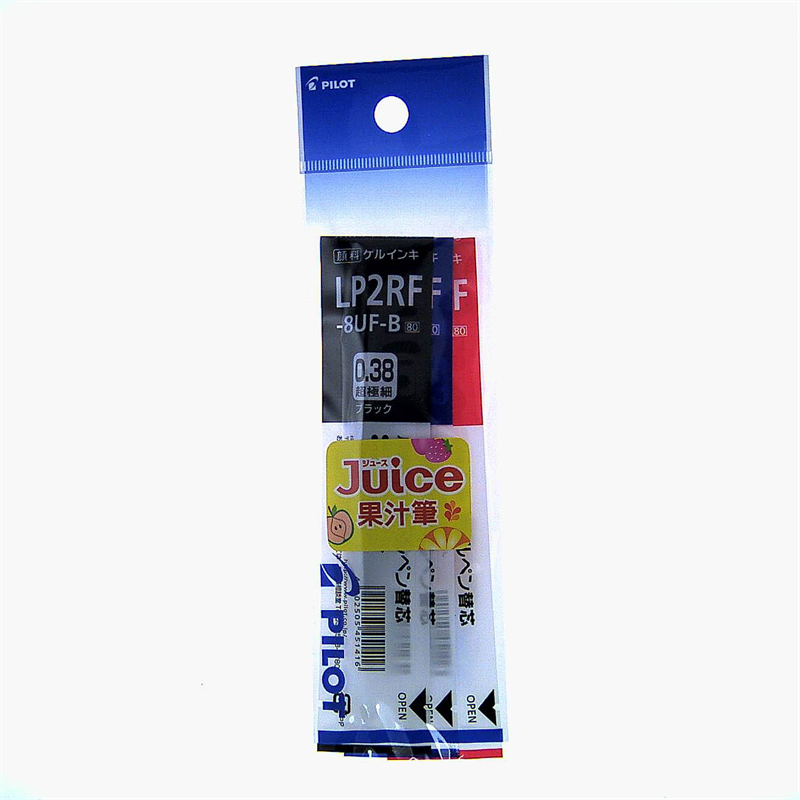 百樂Juice(0.38)果汁筆芯3入, 混色, large