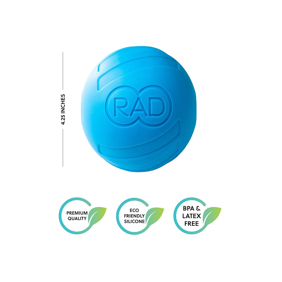 [秉宸] RAD Atom 全方位舒緩原子球 11cm 瑜珈球 按摩球 運動舒緩 筋膜放鬆 【免運】, , large