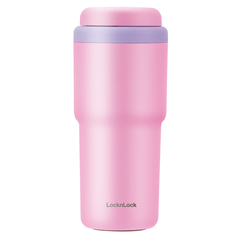 【樂扣樂扣】316不鏽鋼 馬卡龍彈蓋保溫杯 480ml/馬卡龍粉 (贈杯刷), 馬卡龍粉 480ml (贈杯刷), large