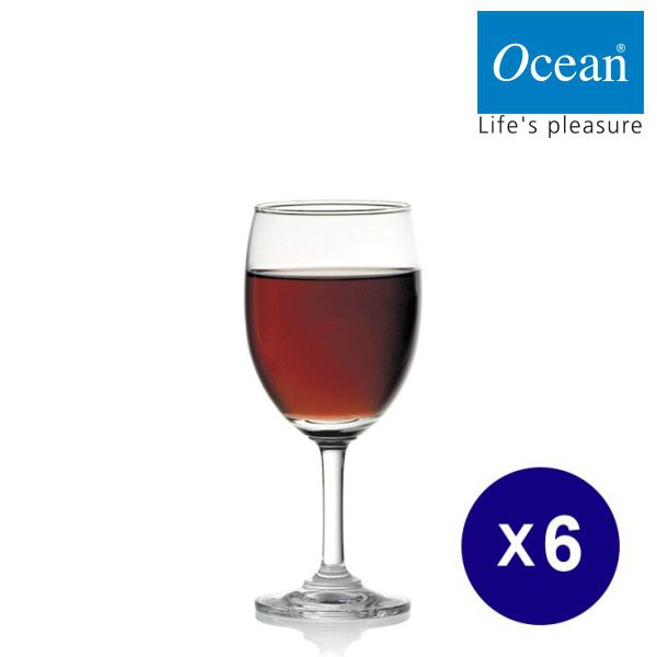 Ocean 標準型紅酒杯240ml(6入)金益合drinkeat, , large