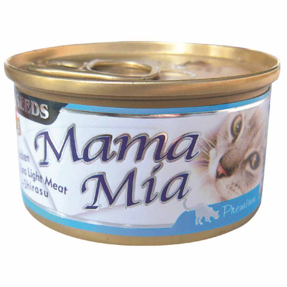 【拉拉寵物小舖】seeds 惜時 貓罐頭 MamaMia 貓餐罐, , large