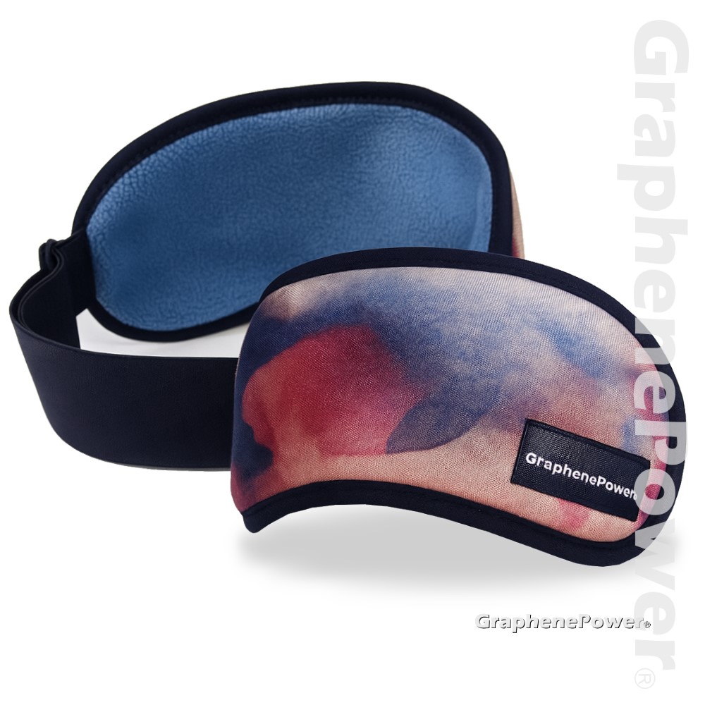 [GraphenePower] 石墨烯太赫茲導熱循環舒緩眼罩 / 雲彩紫, , large