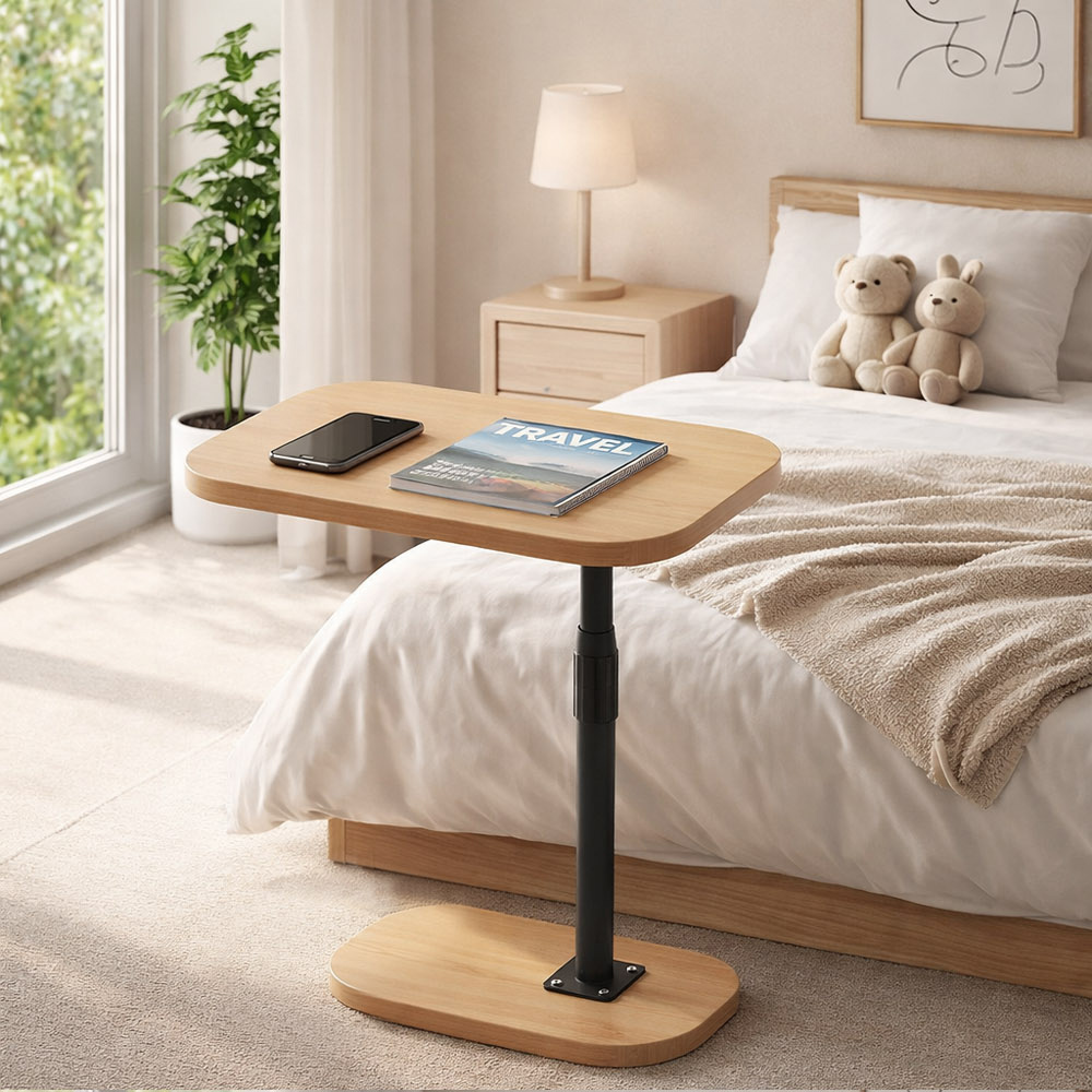 【AOTTO】日式簡約可升降邊桌 (TA-039), , large