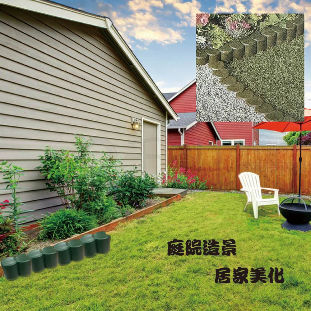 GS MALL 台灣製造 一組5入 大圓柱園藝籬笆組 圓柱 籬笆 園藝 園藝裝飾 庭院 庭院設計 長籬笆 造景, , large