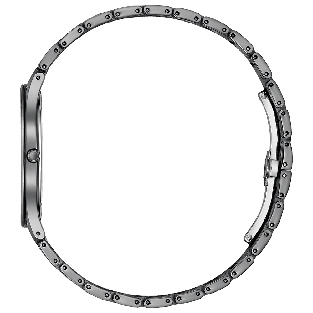 CITIZEN 星辰 光動能紳士超薄經典手錶 禮推薦-黑/36.2mm AR3017-58E, , large