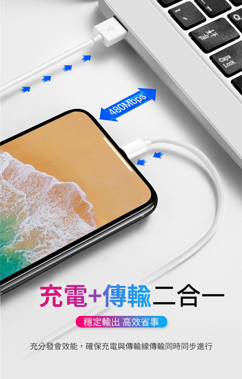 [HANLIN]手機充電線傳輸線 PD快充 USB type-c 安卓充電線 數據線 適用 iPhone 13 12 11 Pro Max, , large