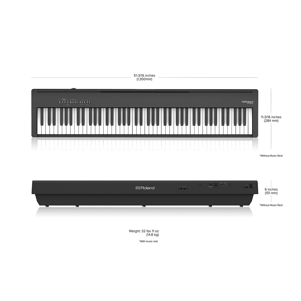 Roland FP-30X 88鍵 數位電鋼琴 單主機款 白色/黑色款【敦煌樂器】, , large