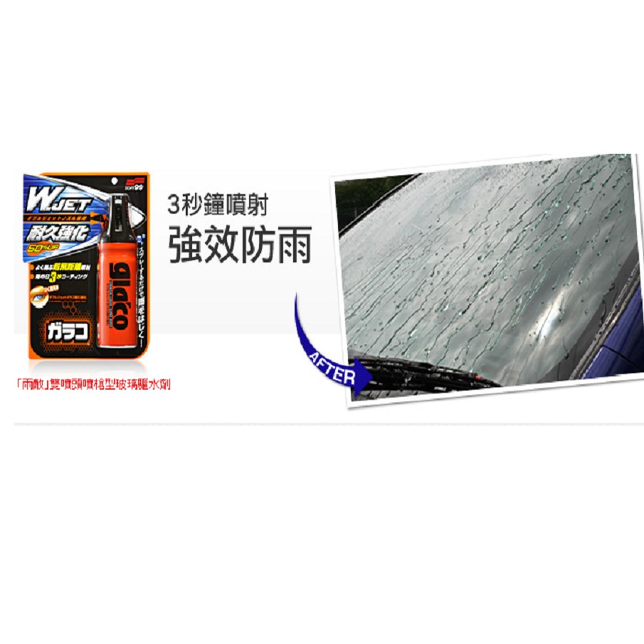 [力守貿易]日本SOFT 99 免雨刷W(耐久強化型), , large