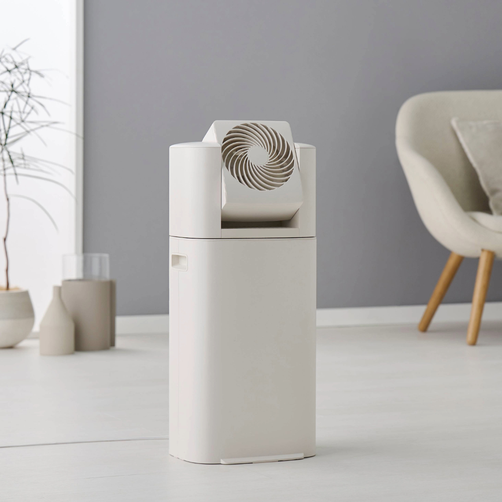 日本IRIS OHYAMA 乾燥循環除濕機 DDC-60｜暖風除溼 x 冷風循環扇 x 極致乾燥, 象牙白色, large