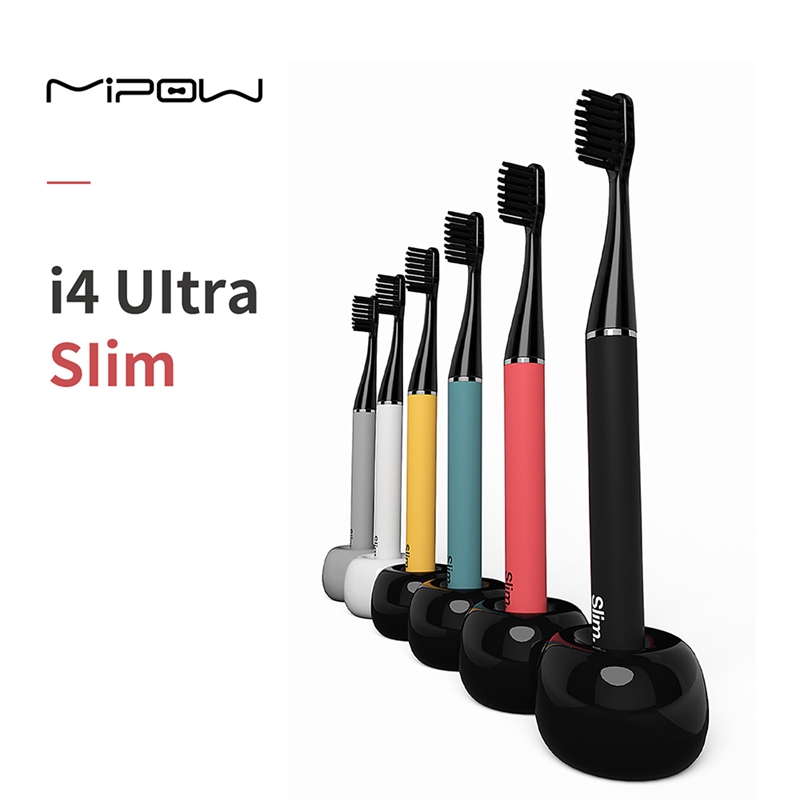 MiPow SlimPro i4 Electric Toothbrush Black, , large