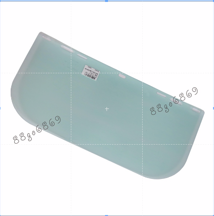 transparent mask, , large