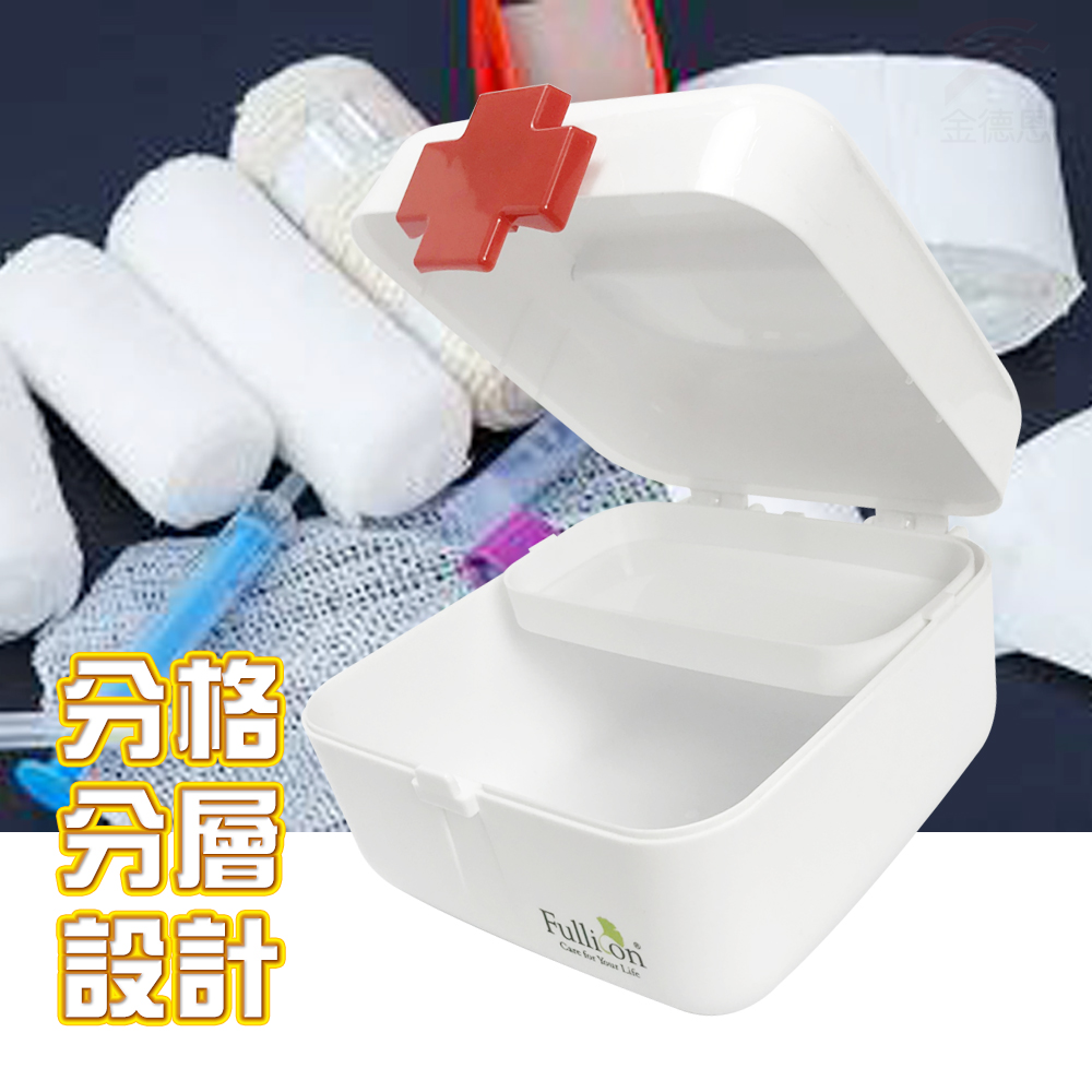 GS MALL 3公升 護理急救箱 護理收納箱 急救收納箱 護理收納盒 急救收納盒 保健盒 保健箱, , large