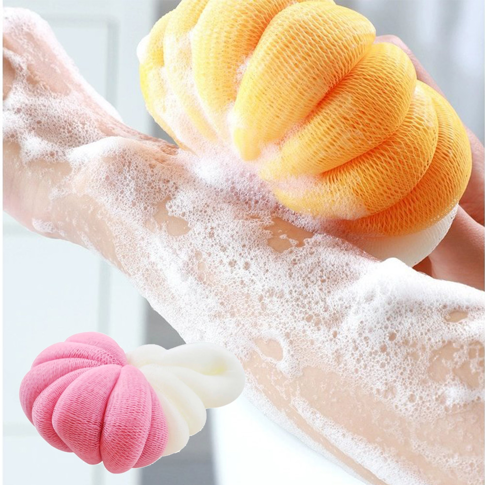 【心安購物】肌觸感超綿密雙色沐浴球, , large