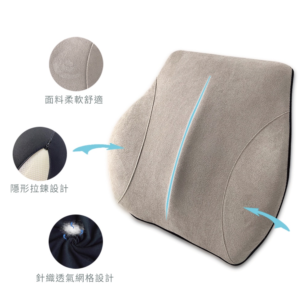 [CARSTER] 通用座椅記憶棉腰枕, , large