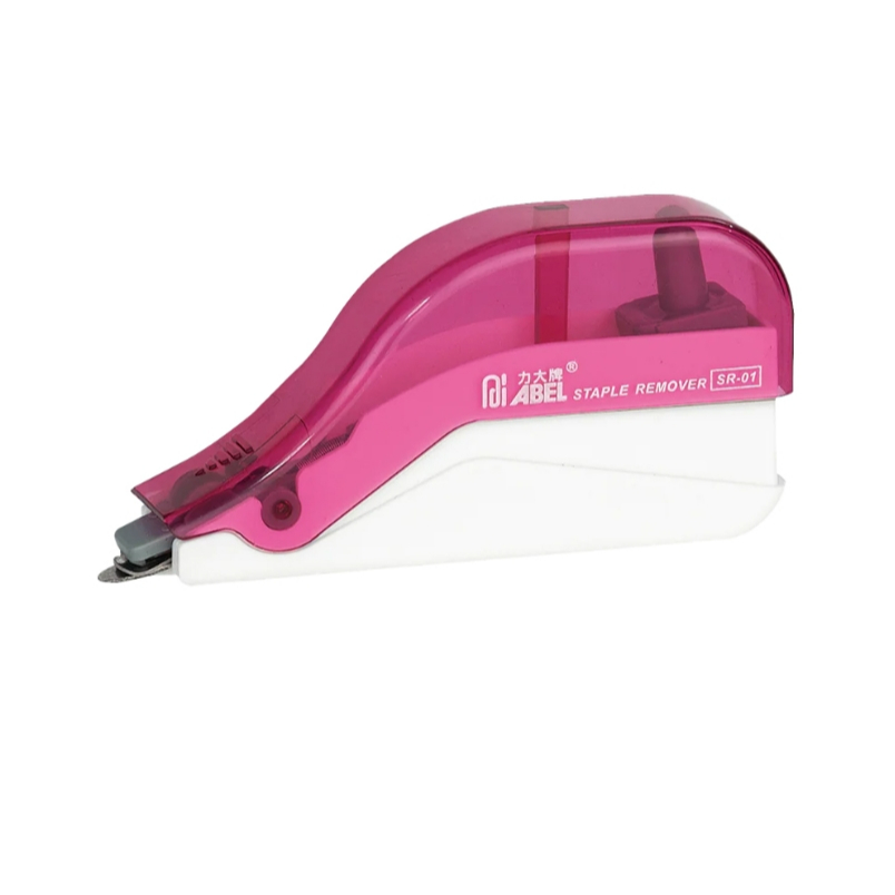 力大牌ABEL  SR-01事務輕巧推除針器(01808)桃, , large