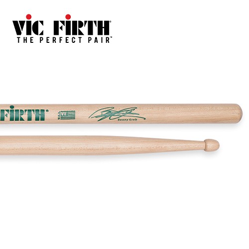 VIC FIRTH SBG Benny Greb 代言簽名胡桃木鼓棒【敦煌樂器】, , large