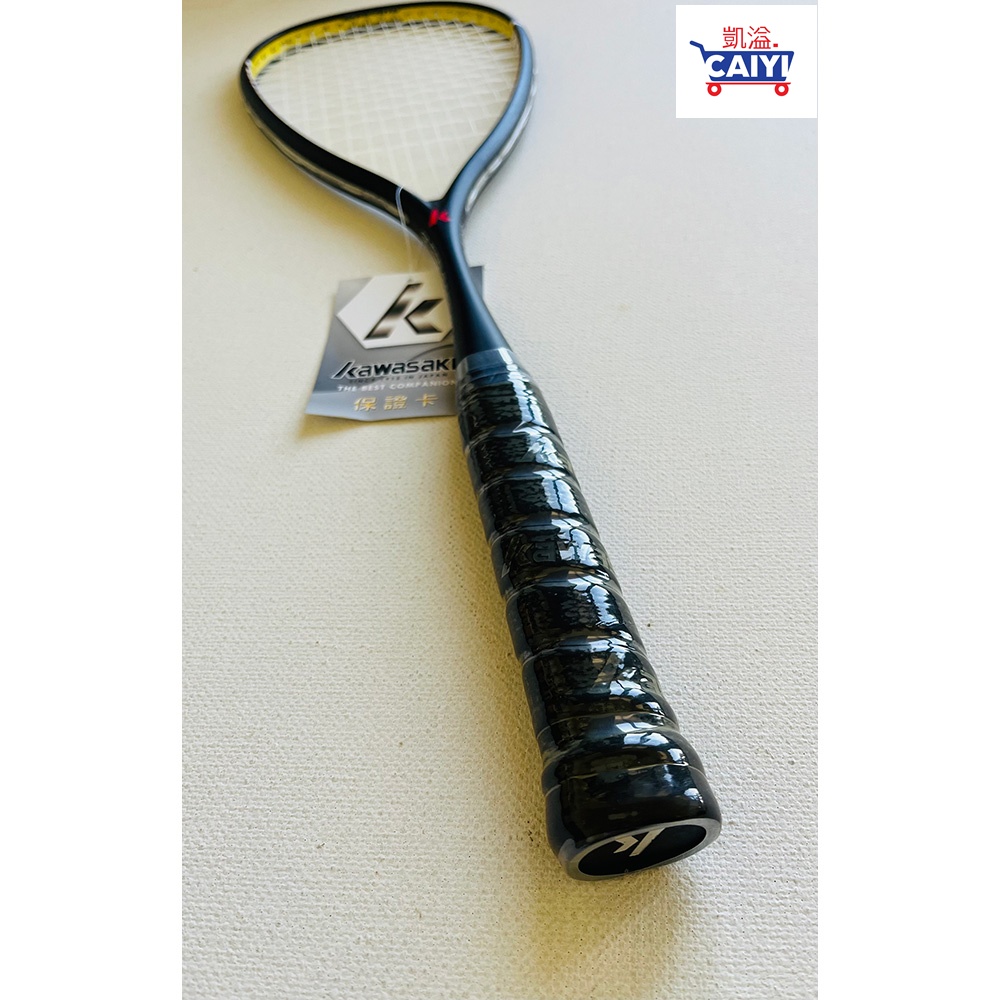 Kawasaki Super Carbon II 全碳纖維壁球拍 迴力拍, , large