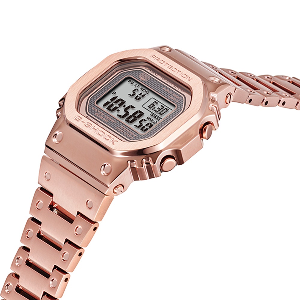 CASIO卡西歐 G-SHOCK 太陽能藍芽連線電波手錶 GMW-B5000GD-4, , large