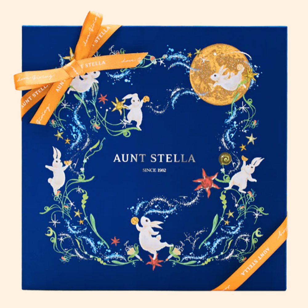 Aunt Stella {中秋限定} 星願 詩特莉奶奶 餅乾 禮盒 蛋奶素 (附提袋), , large