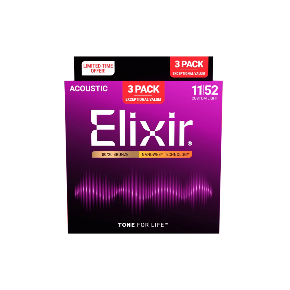 Elixir 16564 Nanoweb 11-52, , large