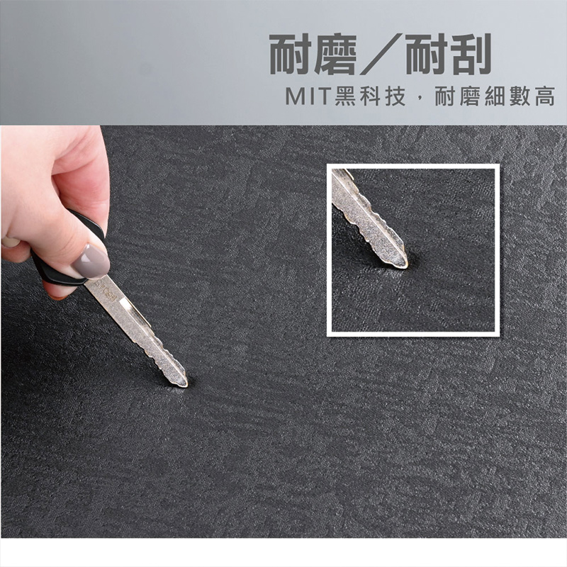 【Monster】 QQ Extra-Thick Oil-Resistant & Anti-Stain Kitchen Mat (80x50cm) – Oil Painting Blue, , large
