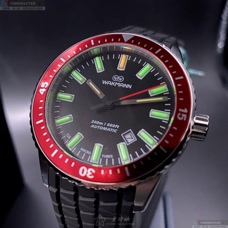 [TIMEMASTER] WAKMANN watch, 44mm, WA00008, , large