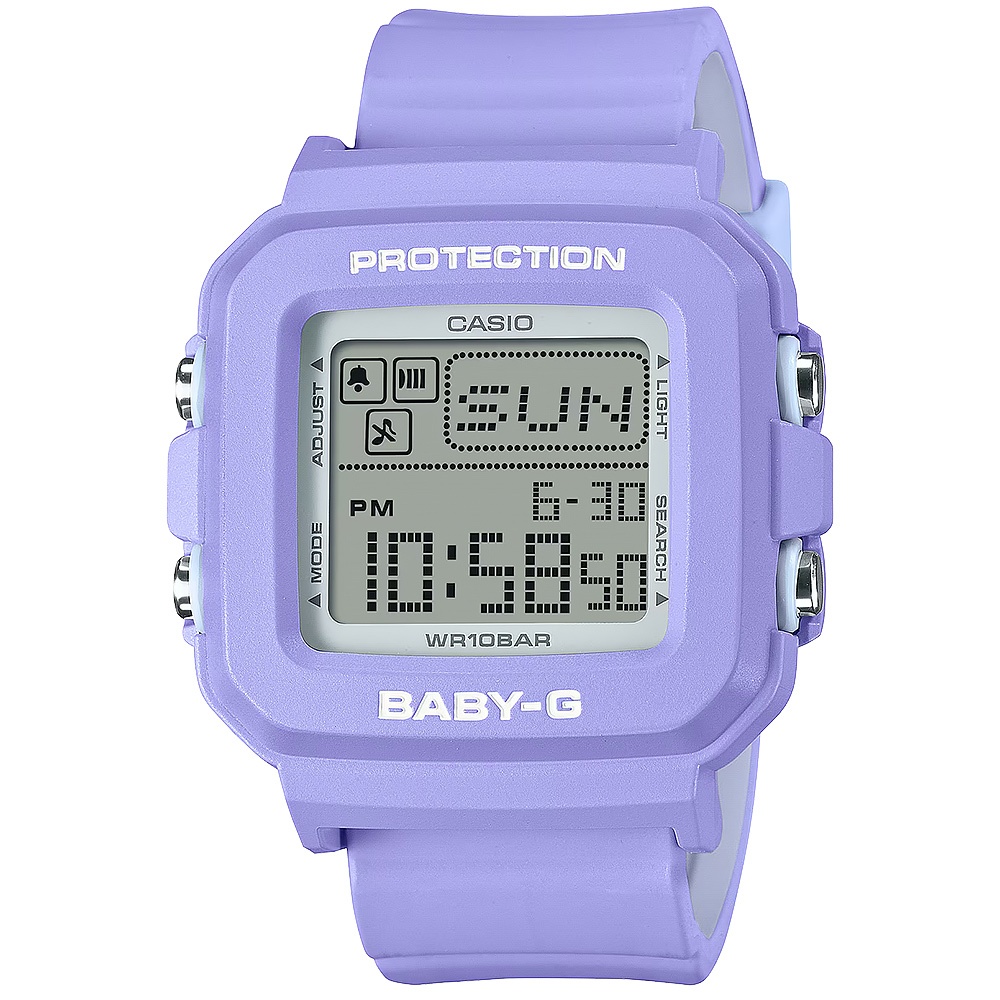 CASIO 卡西歐 BABY-G 30週年 手錶和錶殼吊飾套組 女錶 BGD-10K-6, , large