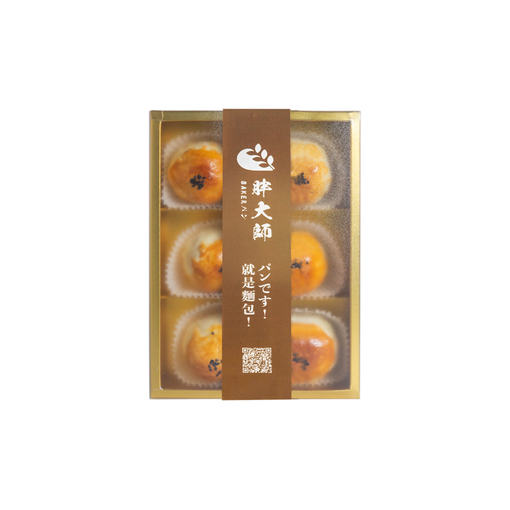 【Fat Master】Classic Egg Yolk Pastry 6pcs/box, , large