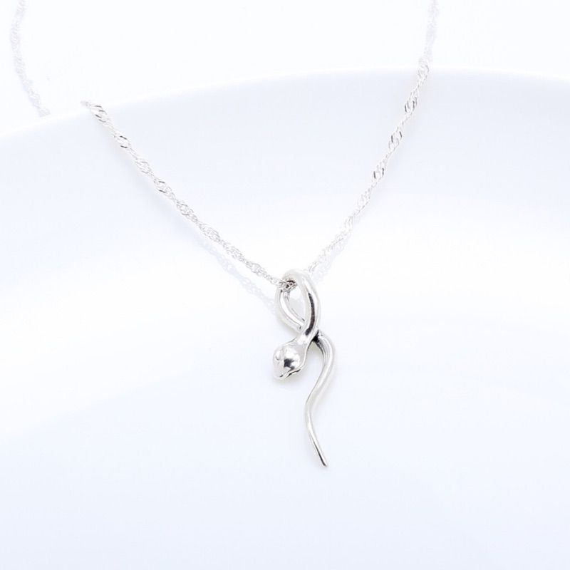 【Angel & Me】蛻變 蛇 Snake s925 純銀 項鍊 生日 週年 畢業 情人節 聖誕節 禮物, , large