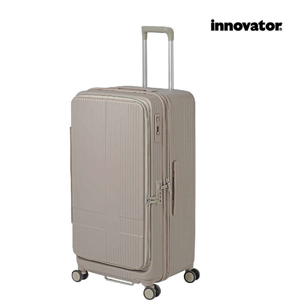【INNOVATOR】上掀式&對開式 29吋剎車行李箱-拿鐵咖啡, , large