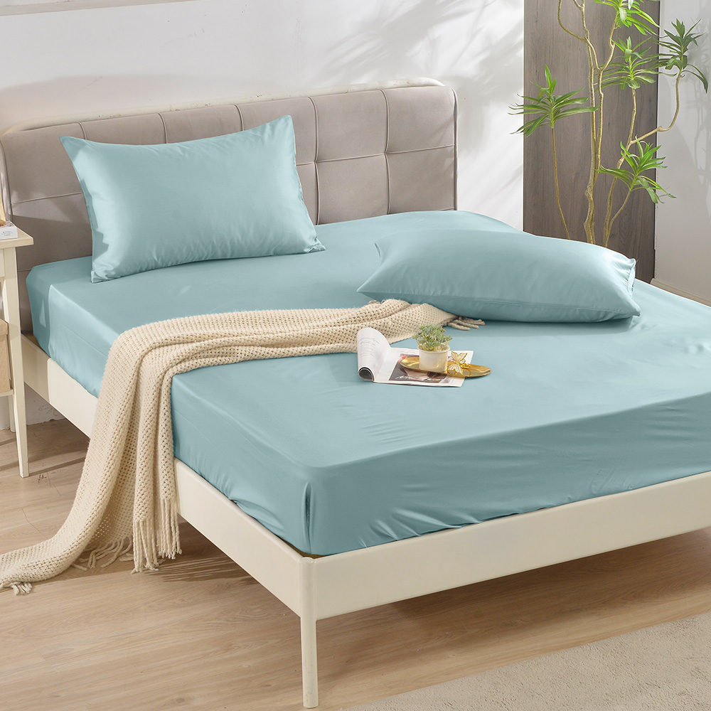 【FOCA】Double Berry Raw Milk | Tea Time 60 Thread Tencel Cotton Bed Sheet Pillowcase Set - Single, , large