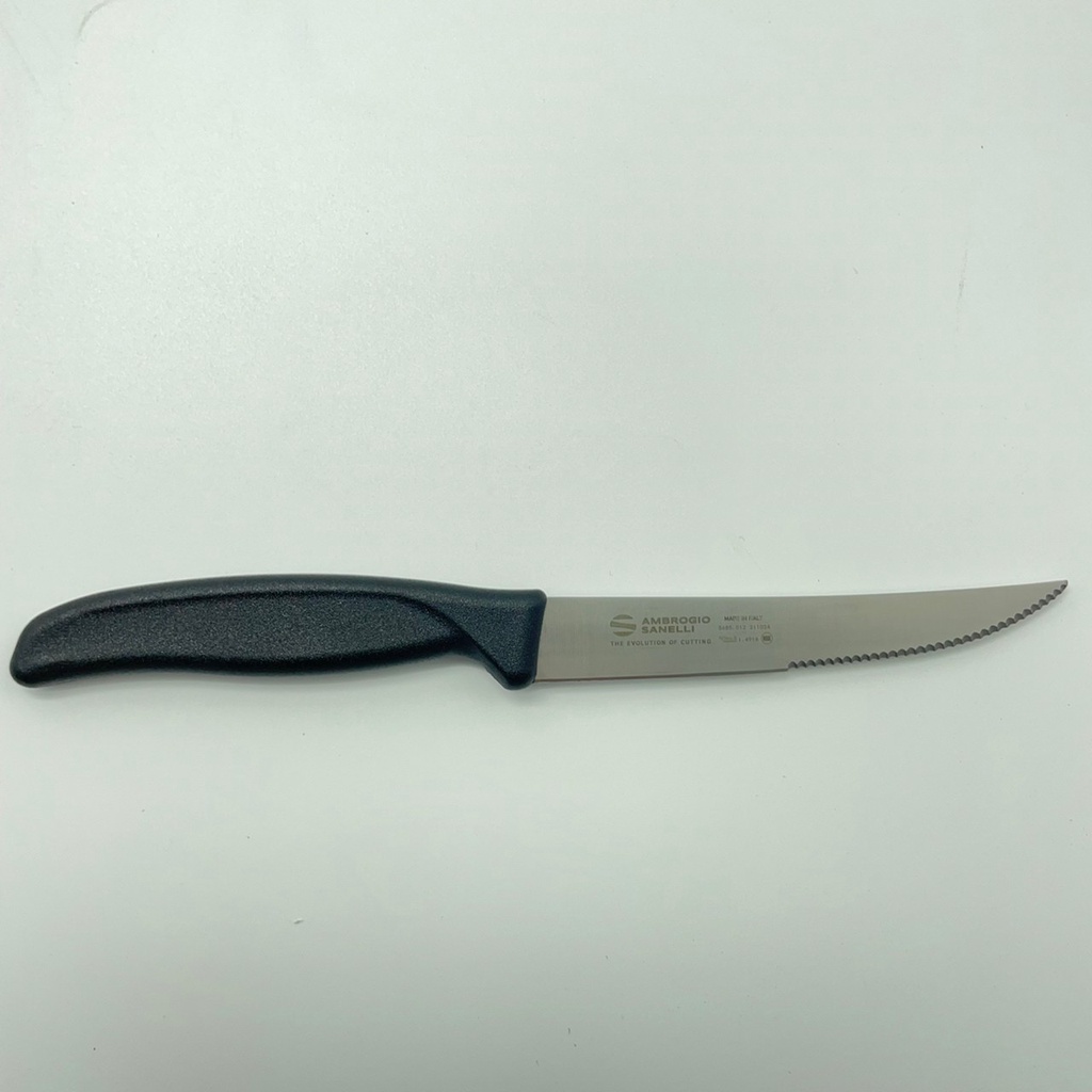蓋瑞廚物【SANELLI 義大利製 牛排刀 12cm】義大利超跑故鄉158年歷史 義大利工藝米蘭設計美學 鋸齒牛排刀, , large