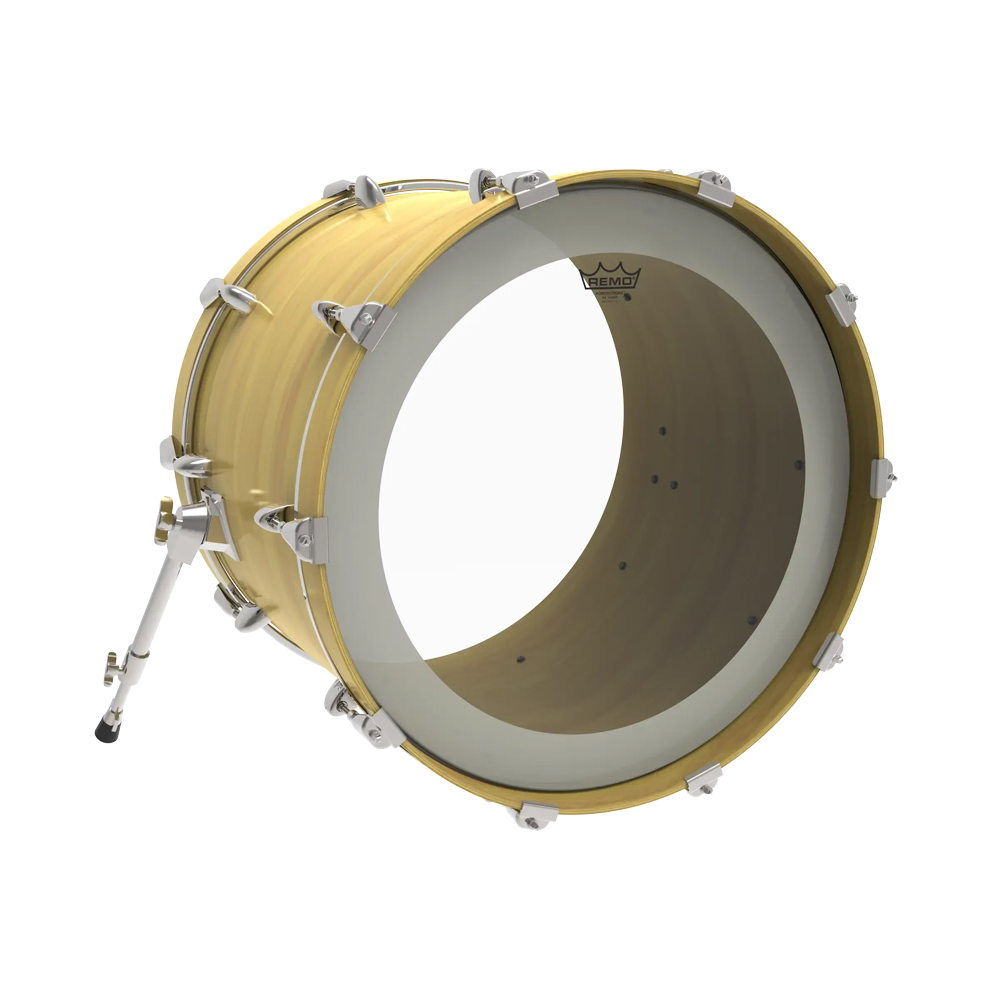 REMO Powerstroke P4 Clear BASS 大鼓雙層透明鼓皮 22"【敦煌樂器】, , large