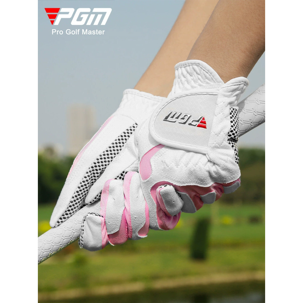 PGM高爾夫 女士超纖布防滑透氣手套 1雙, , large