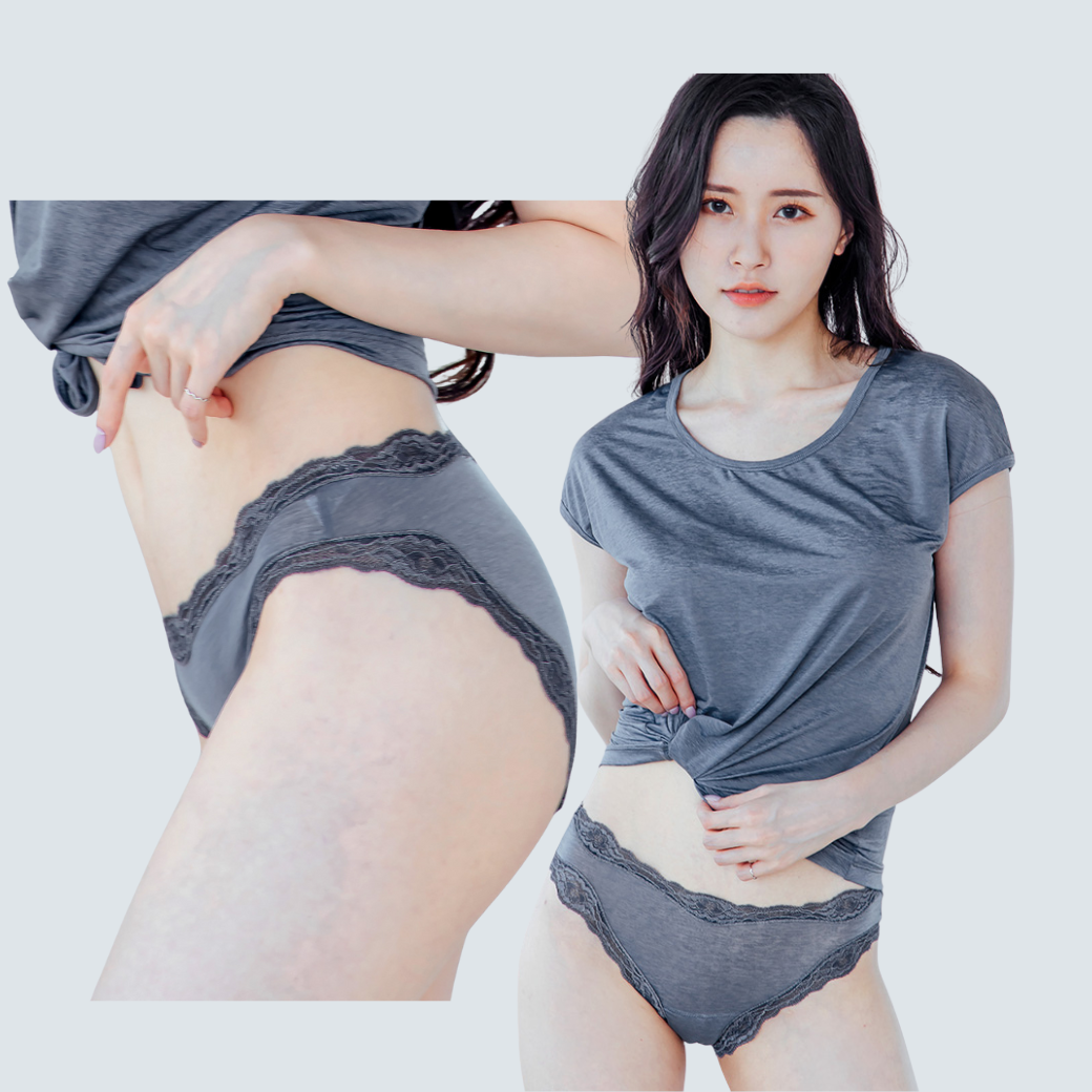 NEONER anti-bacterial underwear -pink complexion, , large