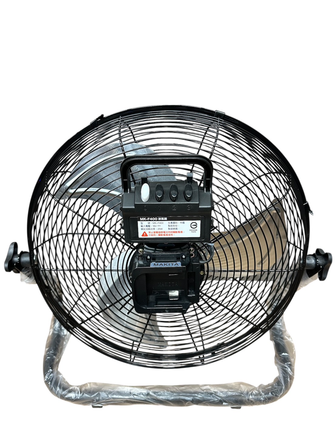 WIN五金 MK-POWER 18V電風扇 MK-F400(單主機) 充電式電風扇 涼風扇 送風機 鼓風機 吹風機 排風扇, , large