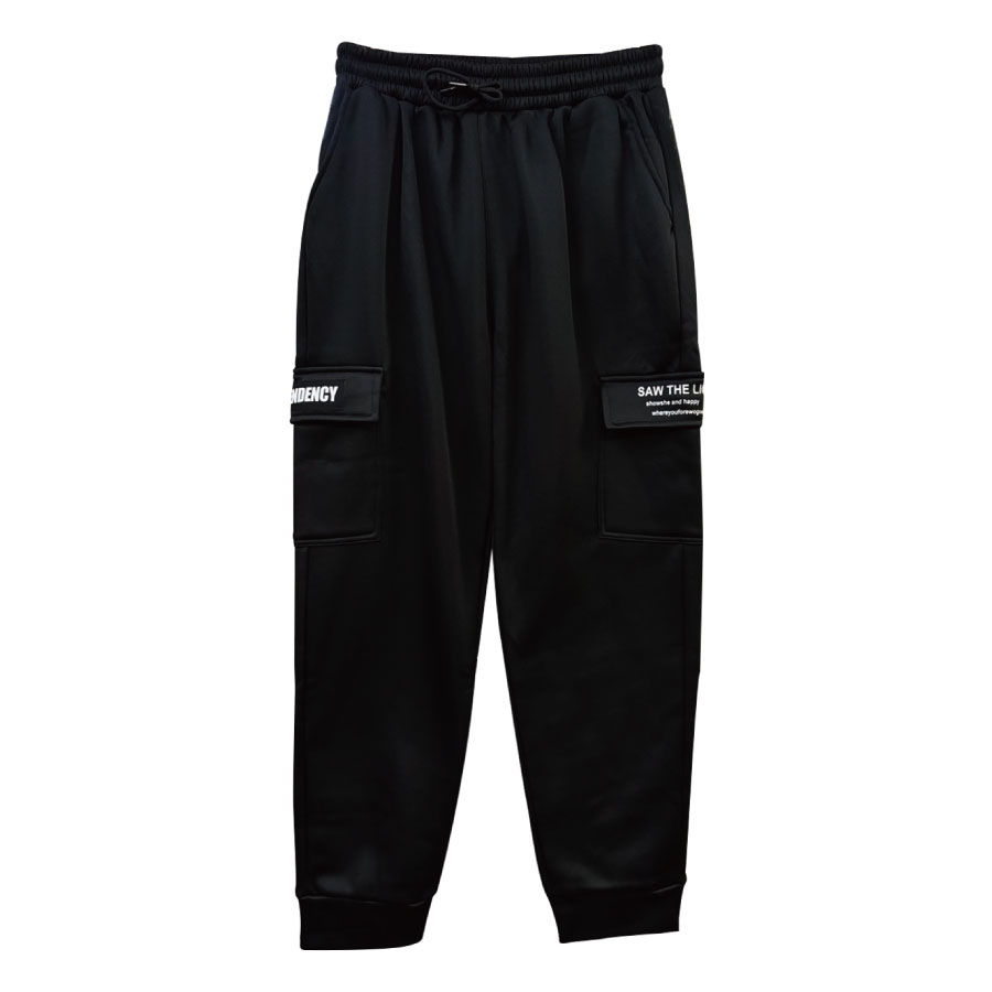 輕絨多口袋休閒褲3A-N1733, , large