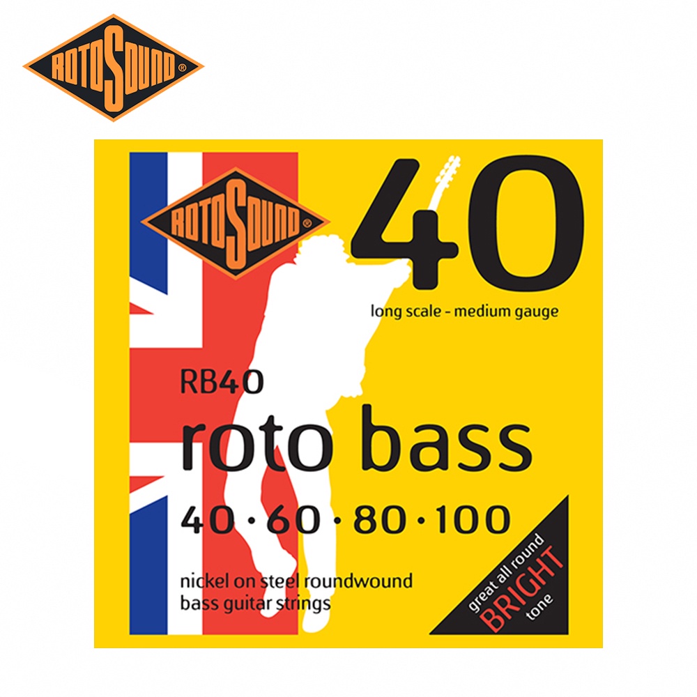 Rotosound RB40 40-100 四弦貝斯套弦【敦煌樂器】, , large