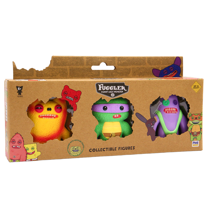 [意創趨術]Fuggler 放克牙寶鑰匙圈 S2牙寶 牙勒牙勒系列 3入組, , large