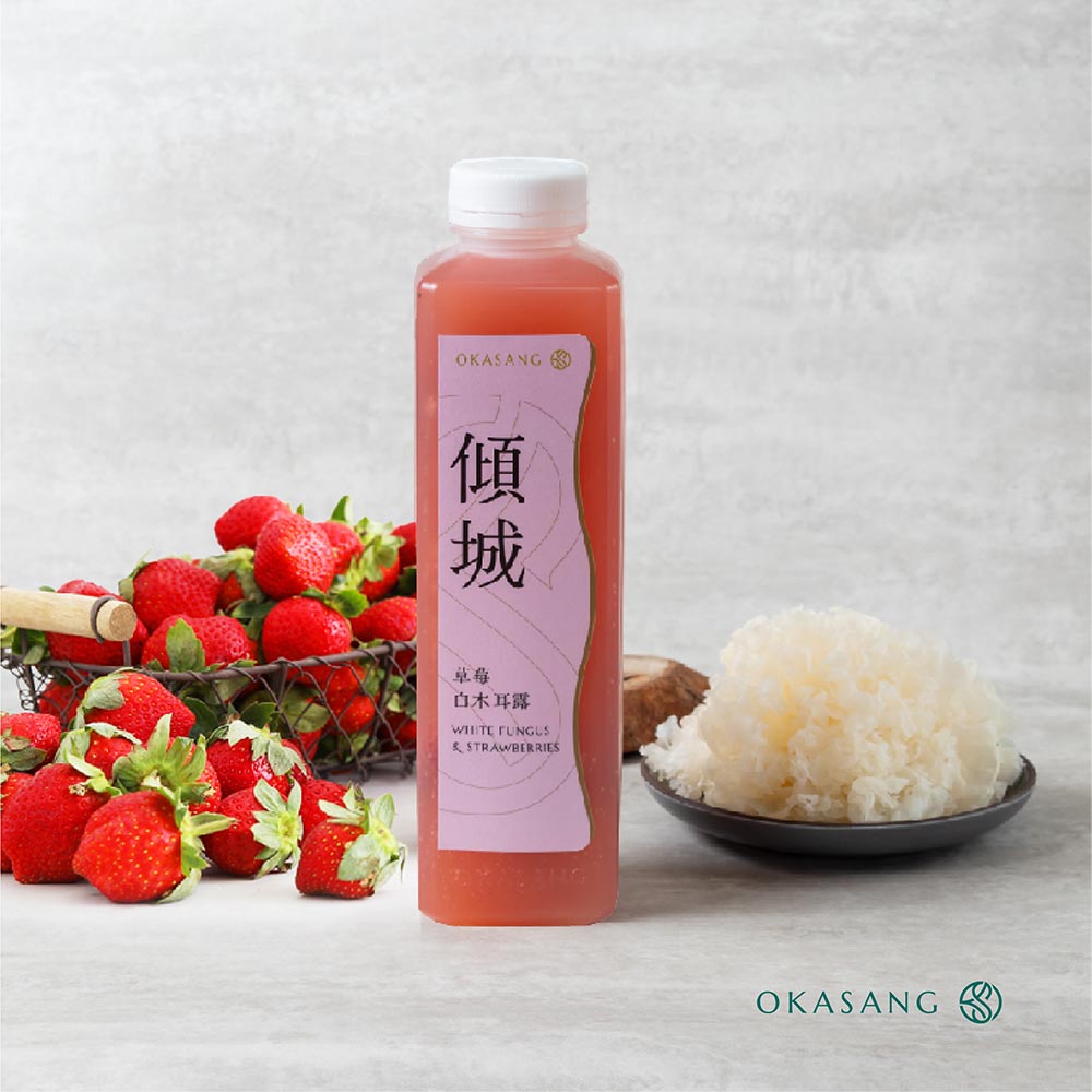 [日進生技]O卡桑草莓白木耳露｜酸甜草莓｜1000ml*1, , large