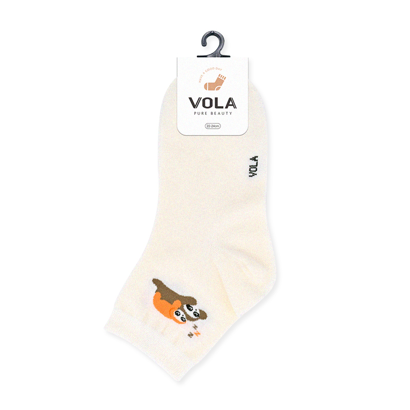 Ladies socks with design, , large