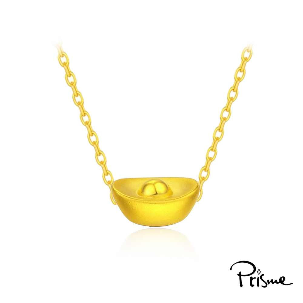 【Prisme Gold】黃金項鍊 招財福袋 鍊墜項鍊 (金重：約0.02錢&plusmn;0.01), , large
