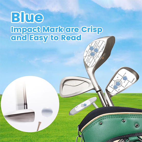 Seticek Golf Impact Tape – 300 Stickers for Woods, Irons & Putters, , large