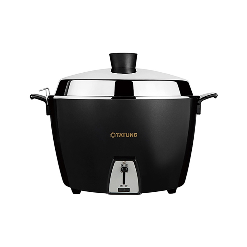 TATUNG 10-Person Stainless Steel Rice Cooker Full Accessories TAC-10L-MBK, , large